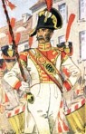 Tambourmajor of the König regiment