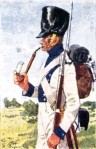 Musketeer of the Prinz Anton regiment